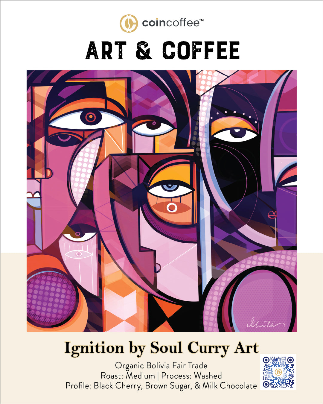 Organic Bolivia w/ Soul Curry Art